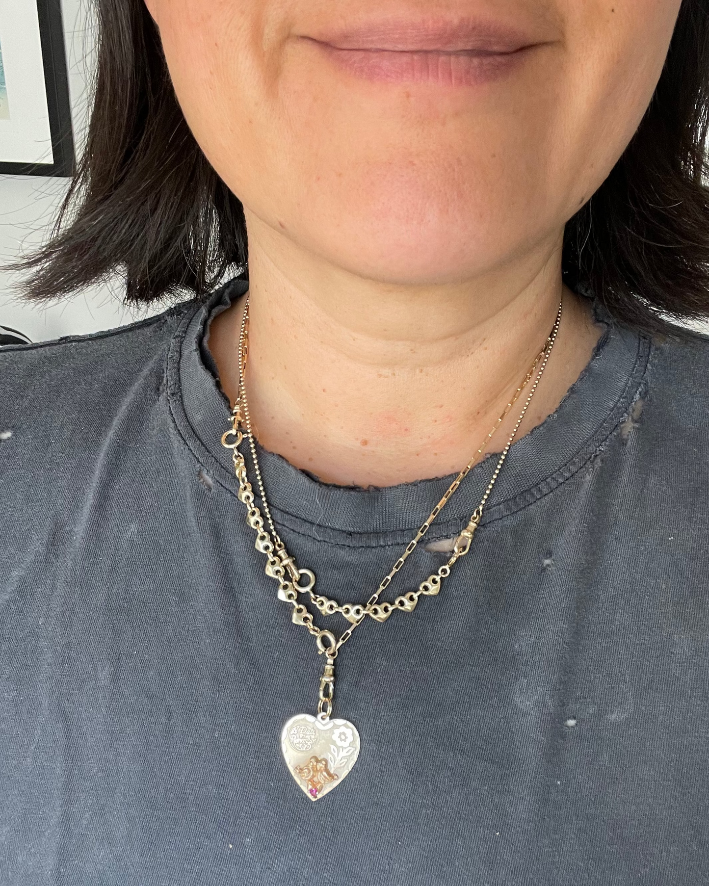 Stringy Heart Mariner Medium - 14k