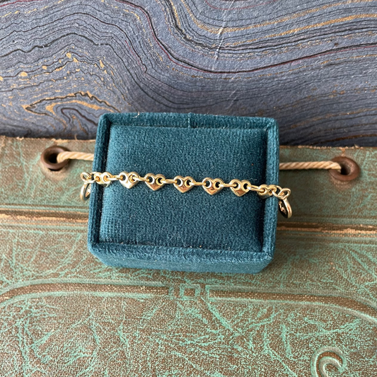 Stringy Heart Mariner Small - 14k