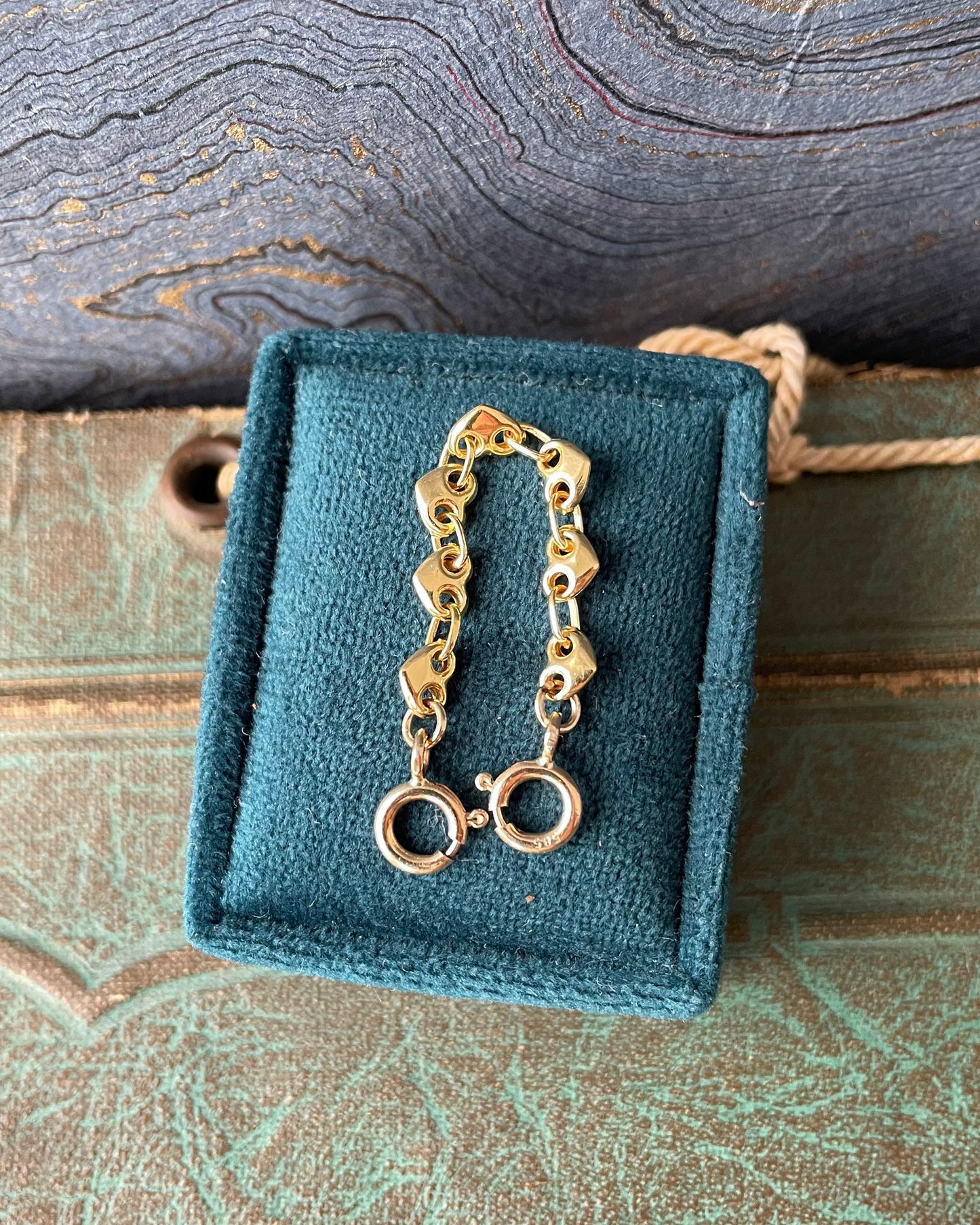 Stringy Heart Mariner Small - 14k