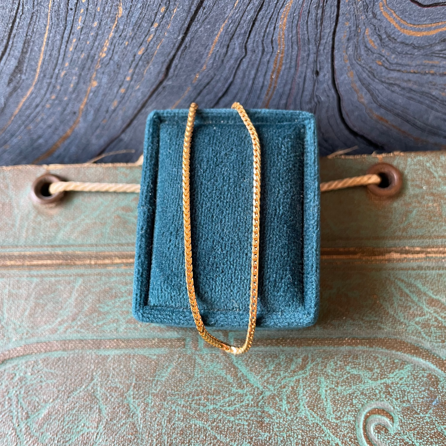 Short Foxtail Chain - 14k