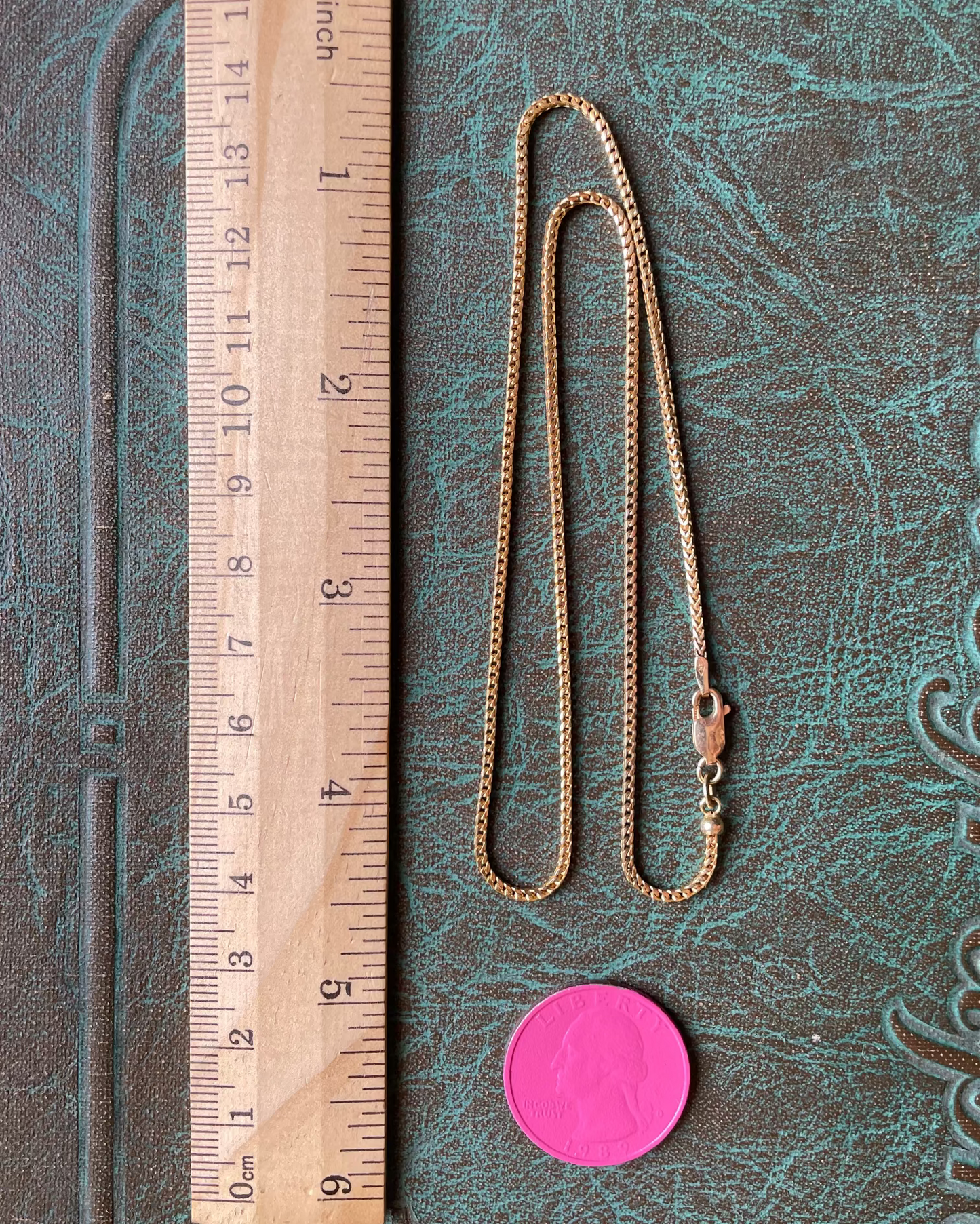 Short Foxtail Chain - 14k