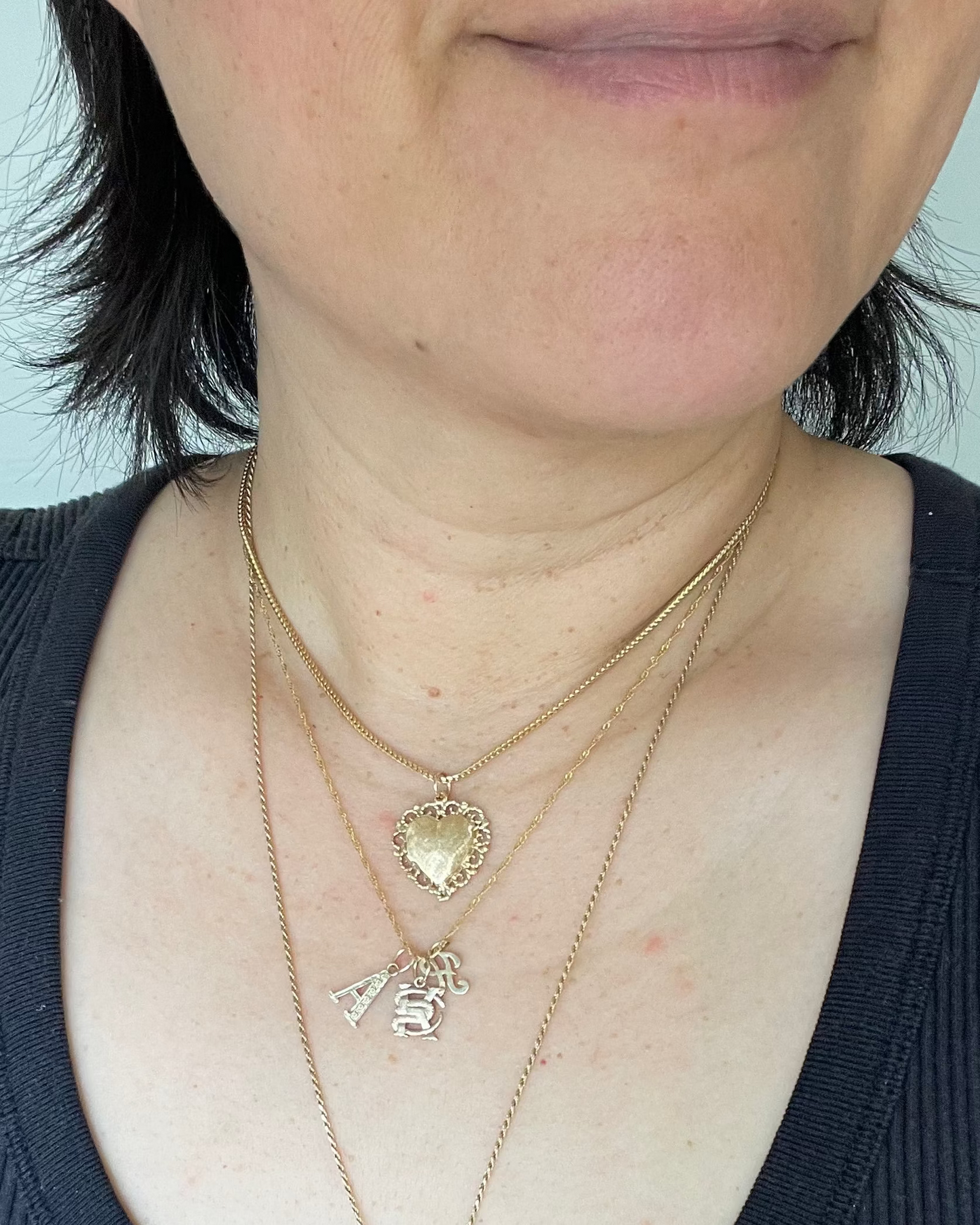 Snake & K aka Sigma Kappa Charm - 10k & 14k