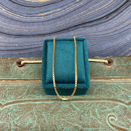 Box Chain - 14k
