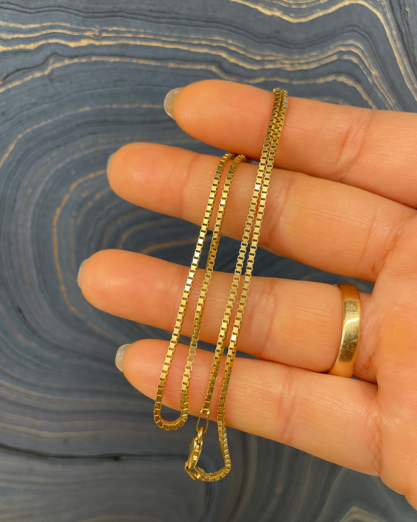 Box Chain - 14k