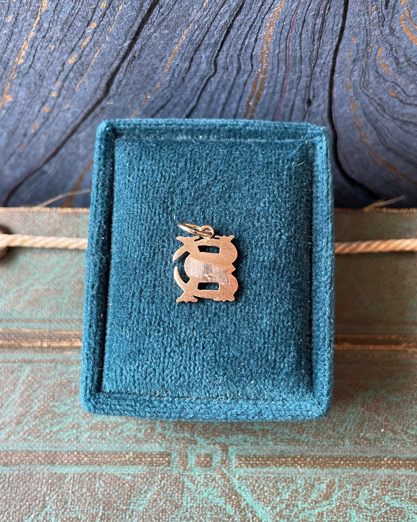Snake & K aka Sigma Kappa Charm - 10k & 14k