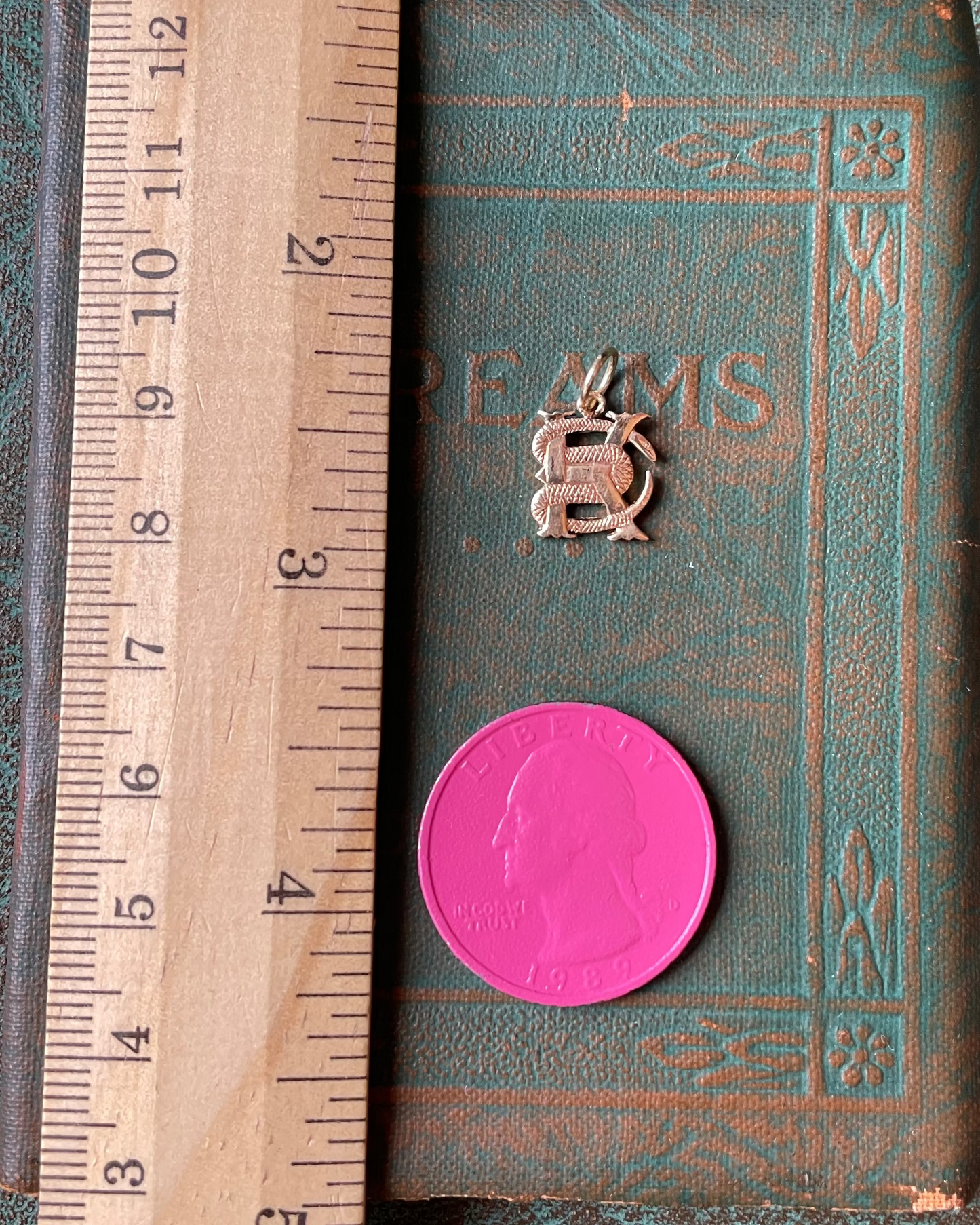 Snake & K aka Sigma Kappa Charm - 10k & 14k