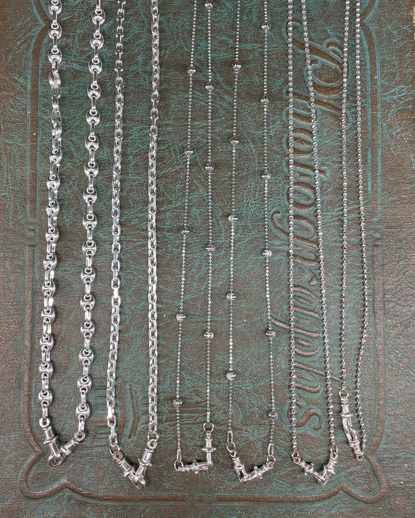 Silver Double Dog Chains - 925