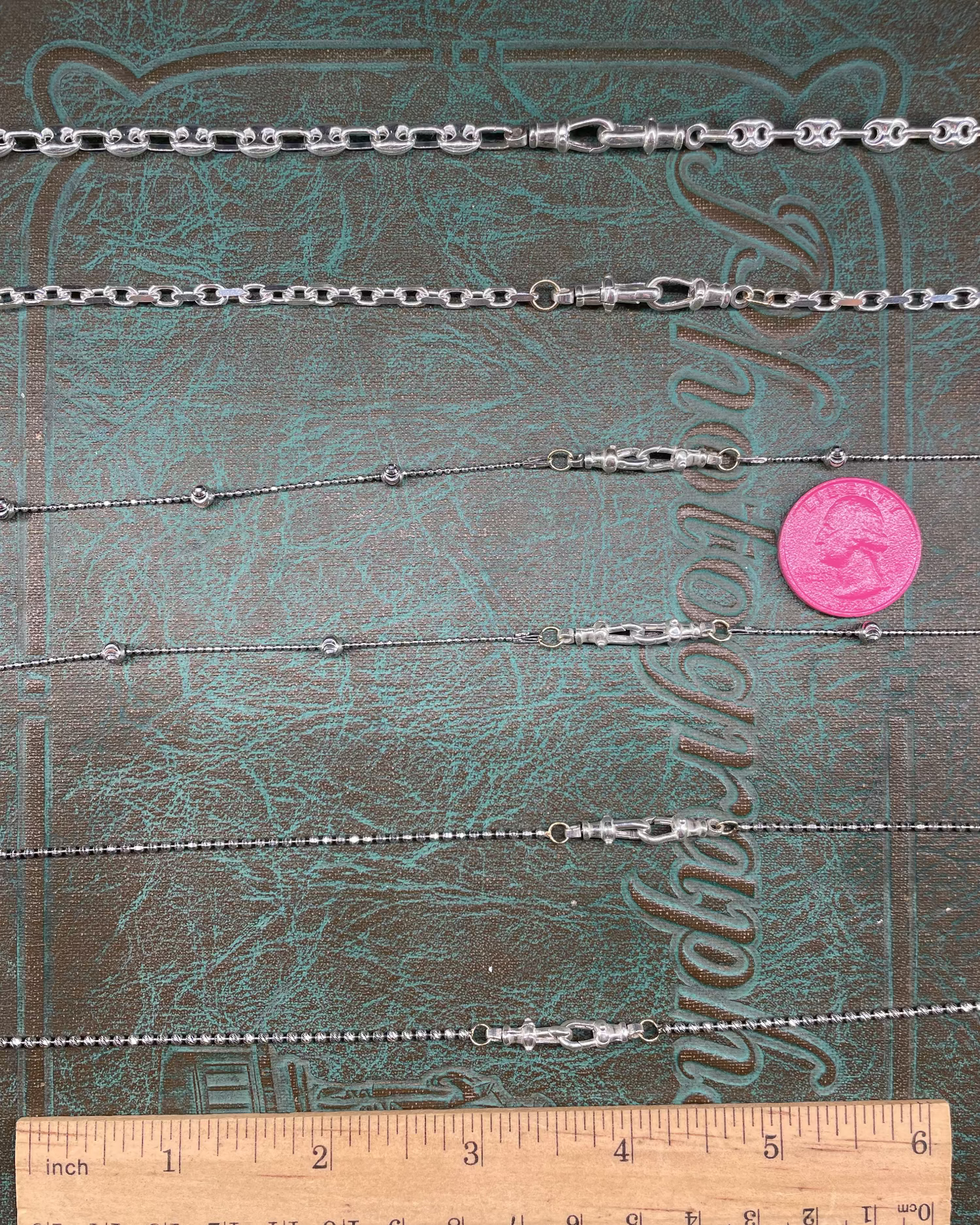 Silver Double Dog Chains - 925