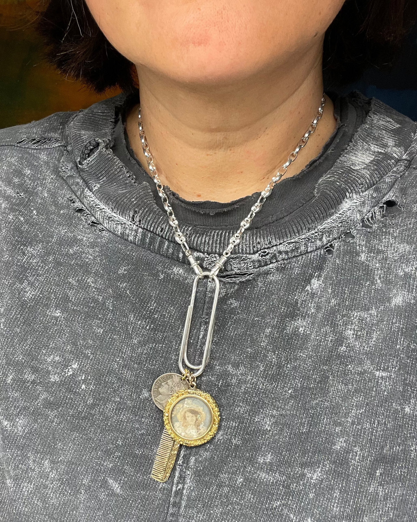 Silver Double Dog Chains - 925