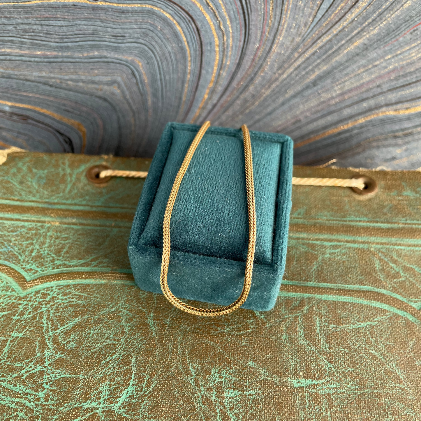 Square Franco Chain - 14k