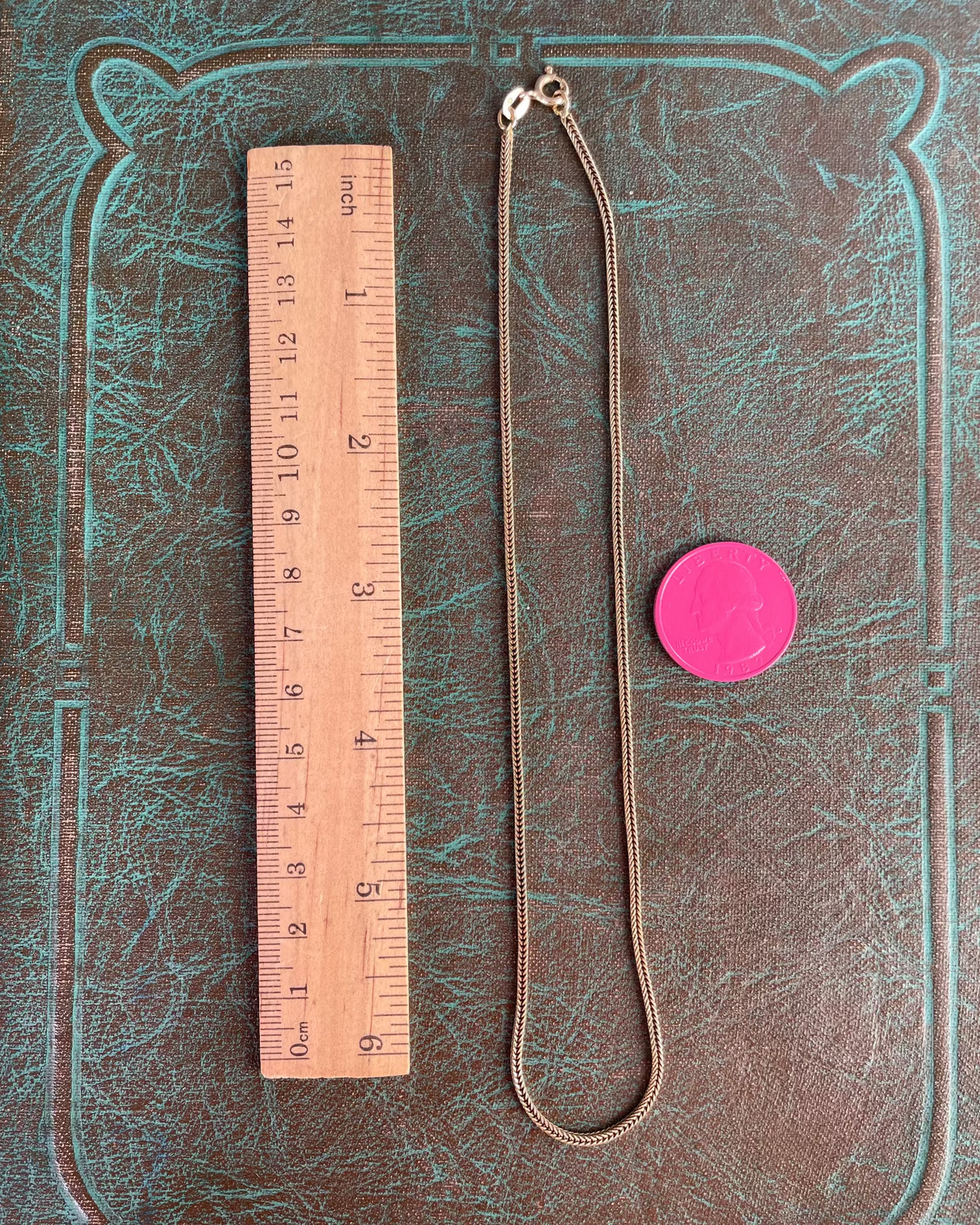 Square Franco Chain - 14k