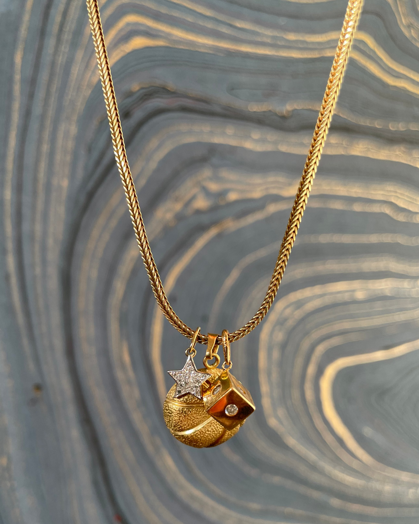 Square Franco Chain - 14k