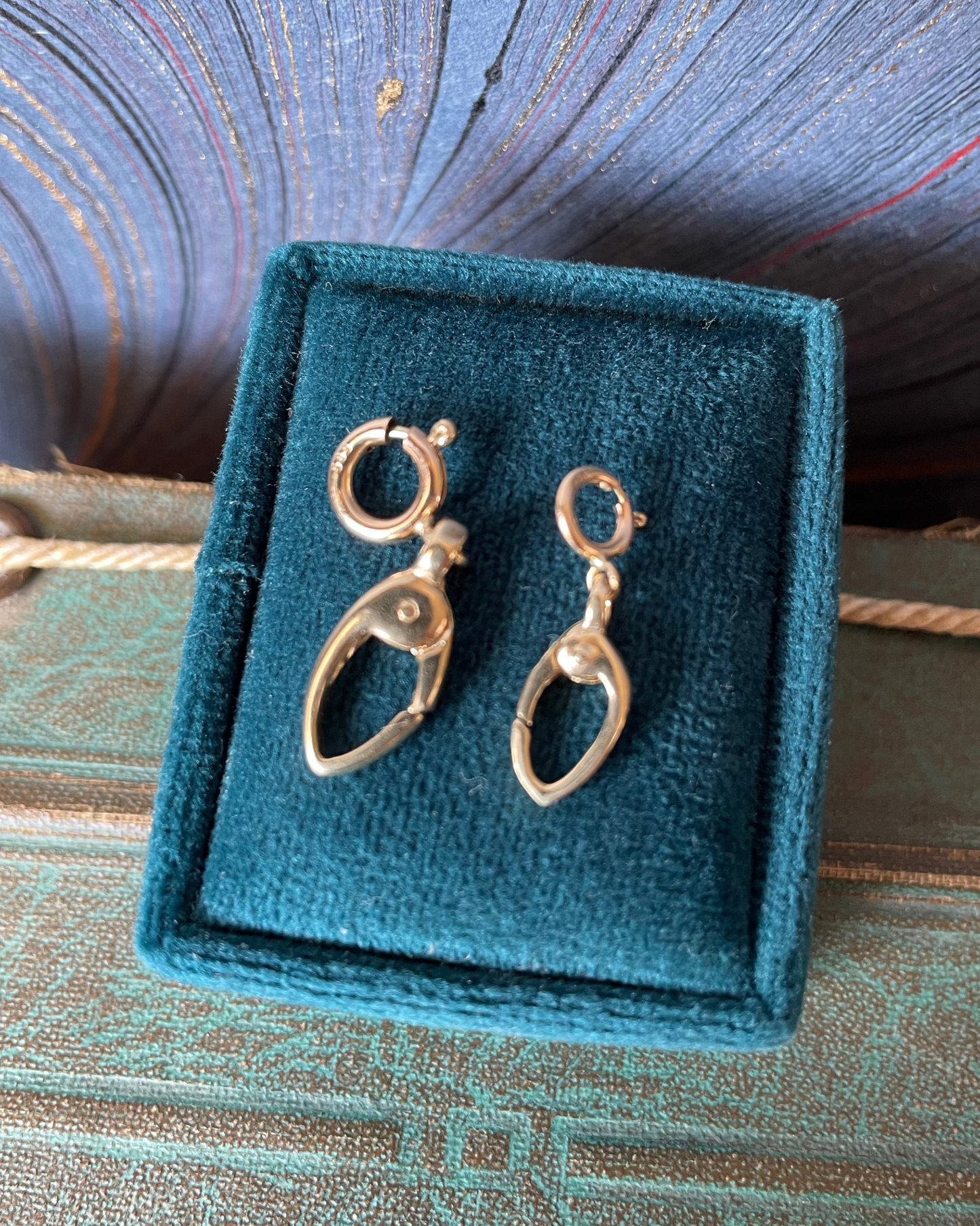 Spring Rivet Lobster - 14k