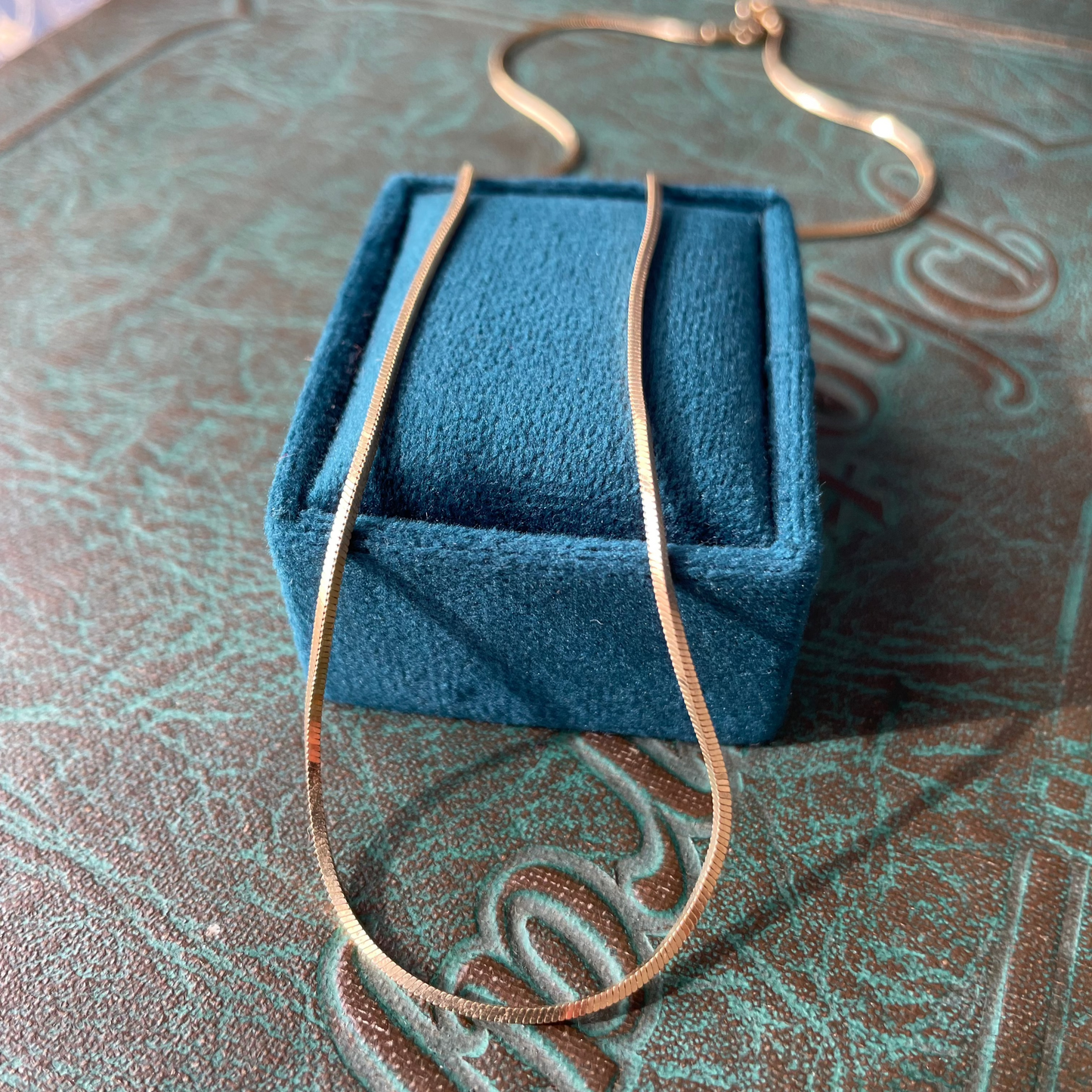 Square Snake Chain - 14k