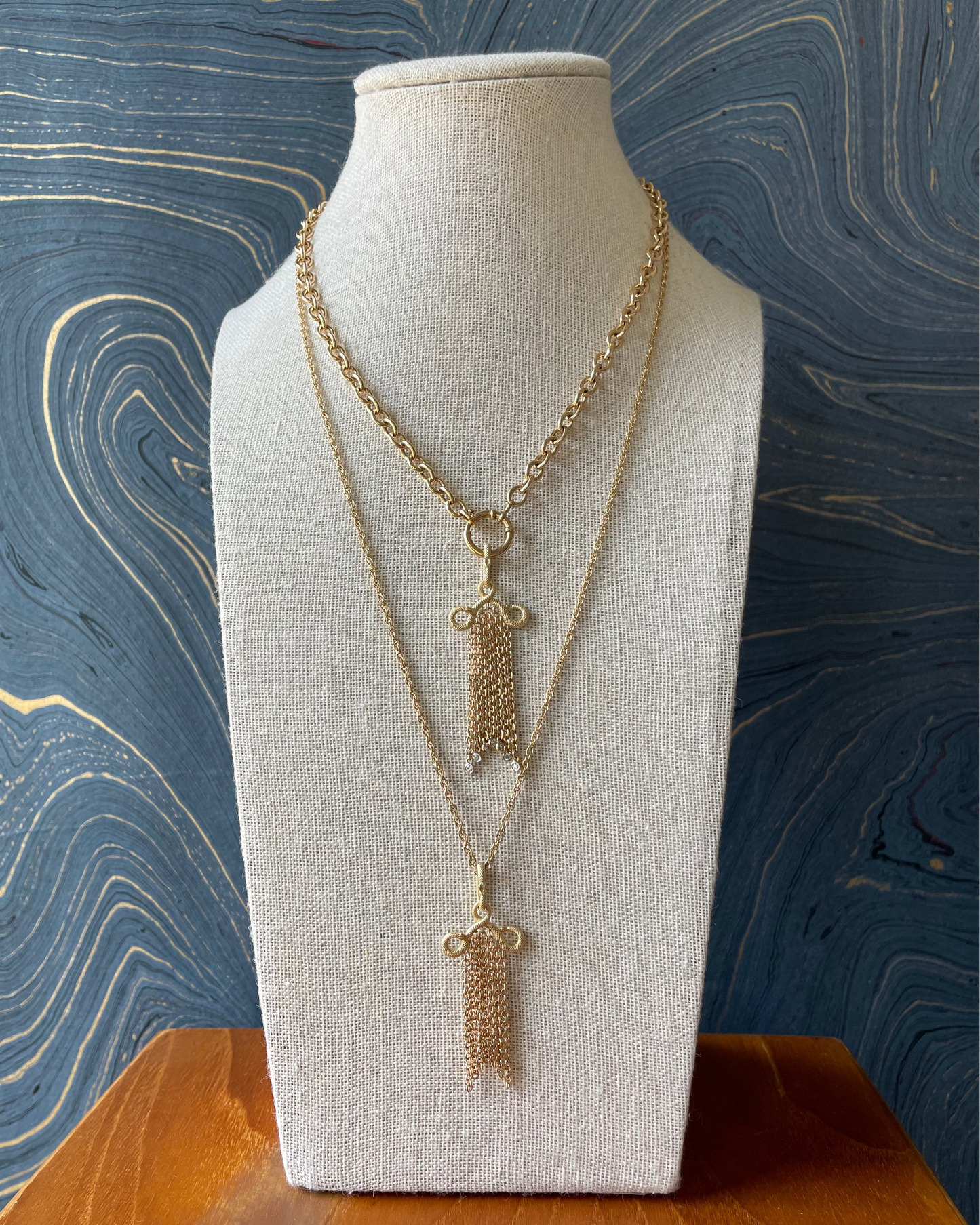Sssnake Tasssel - 14k