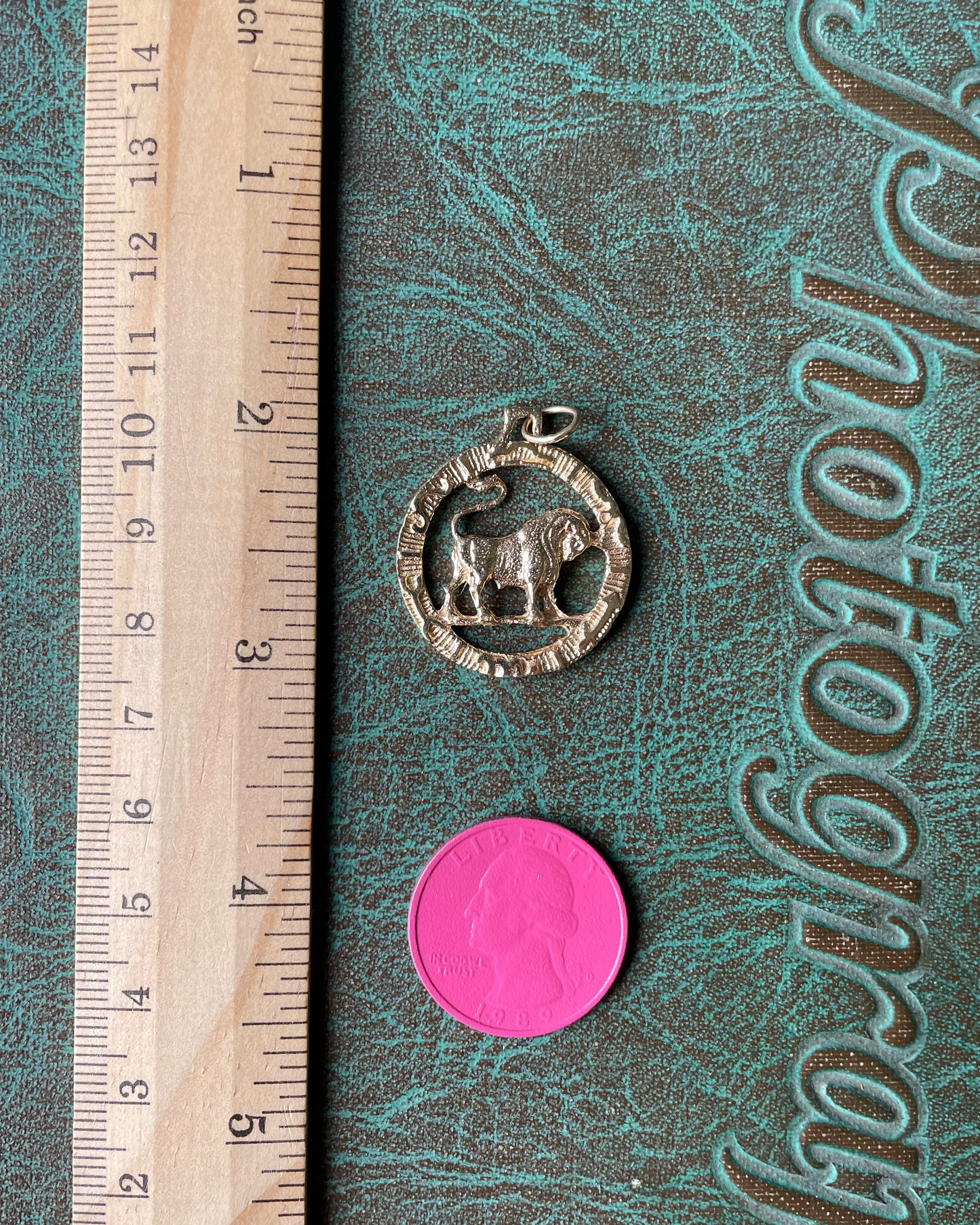 Taurus Zodiac Wheel - 14k