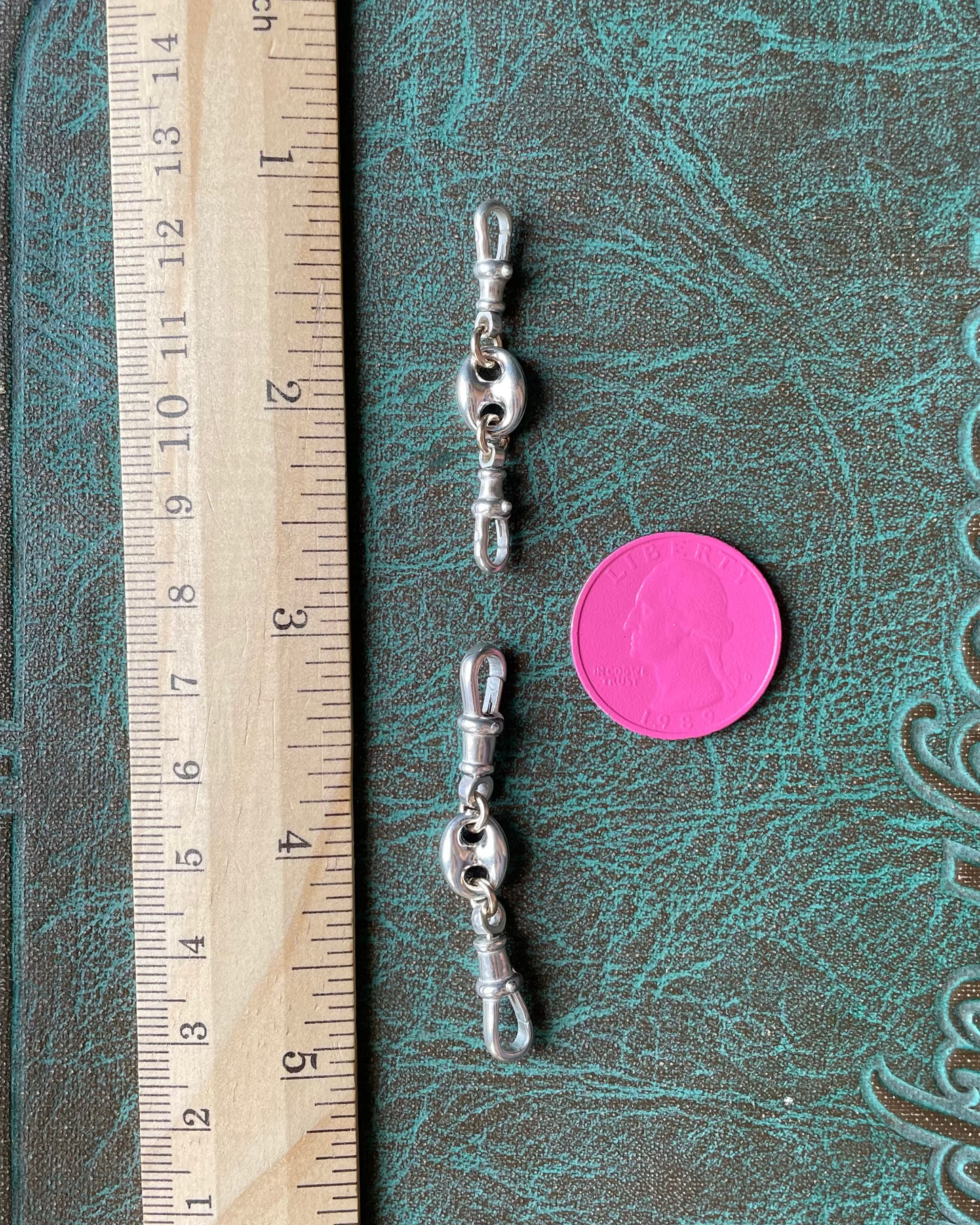 Thingy Link: Puffy Mariner - 925 & 14k