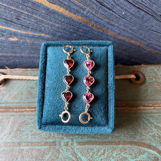 Triple Heart Stringy - 14k