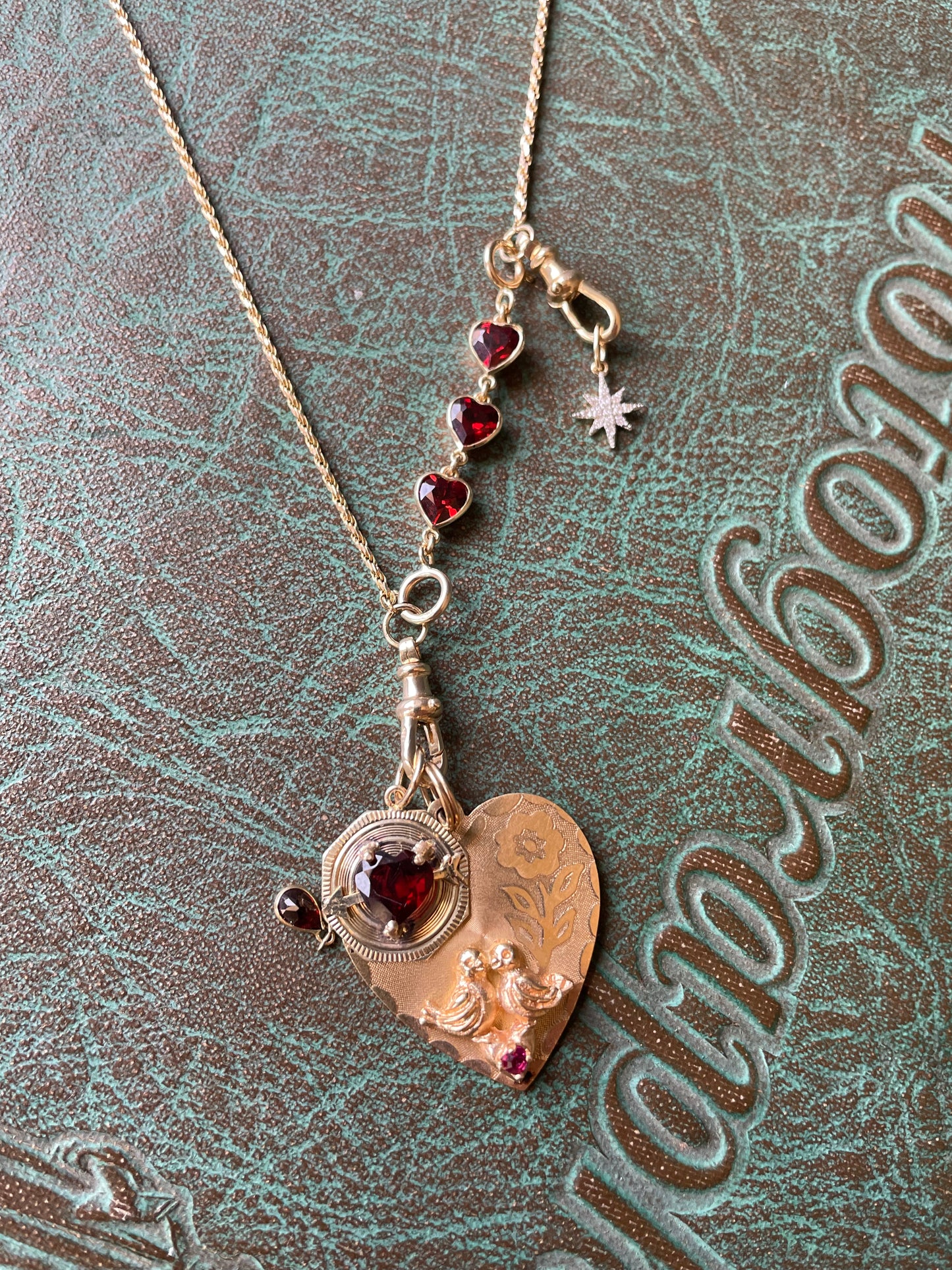 Estate Dogged Rope Chain - 14k
