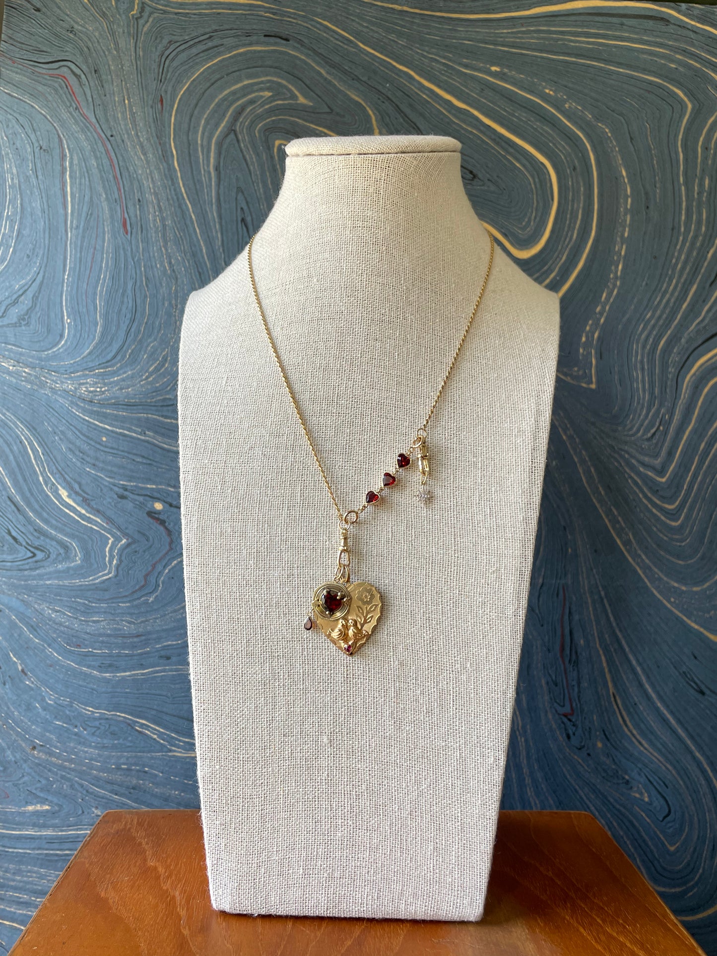 Estate Dogged Rope Chain - 14k
