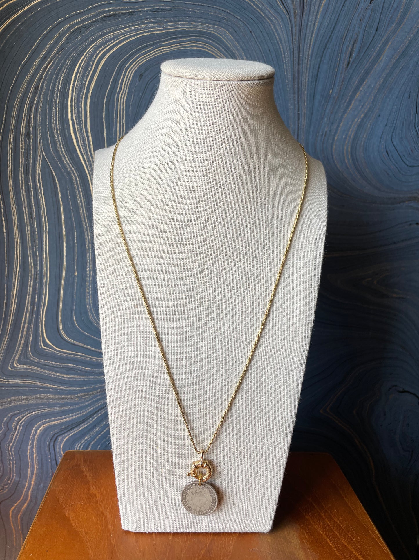 Twisted Wheat Chain - 14k