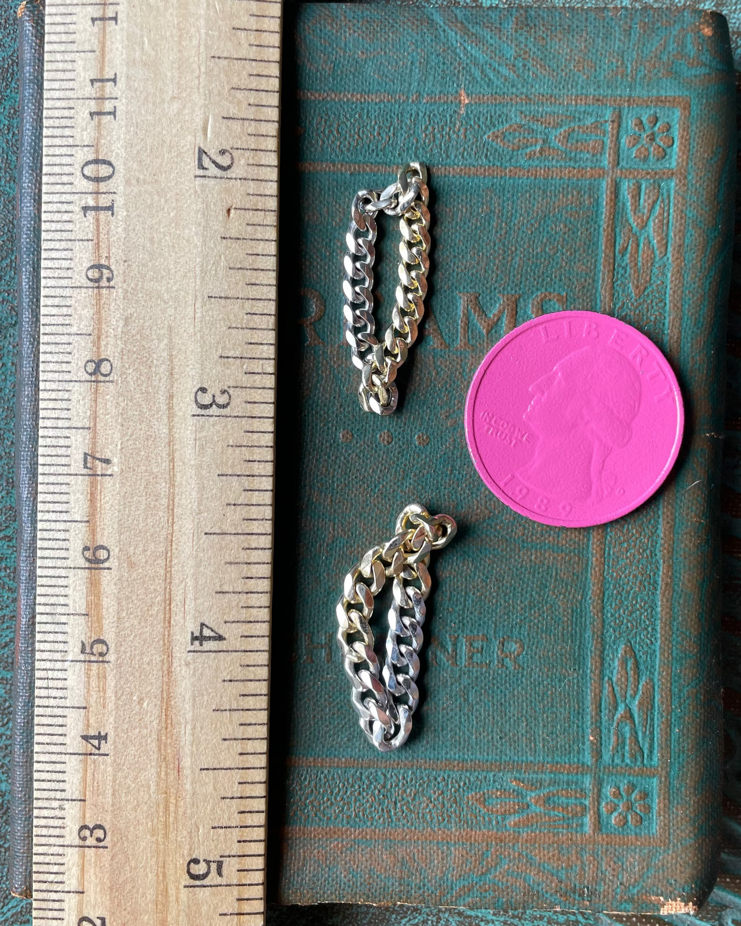 Half Half Cuban Ring - 14k