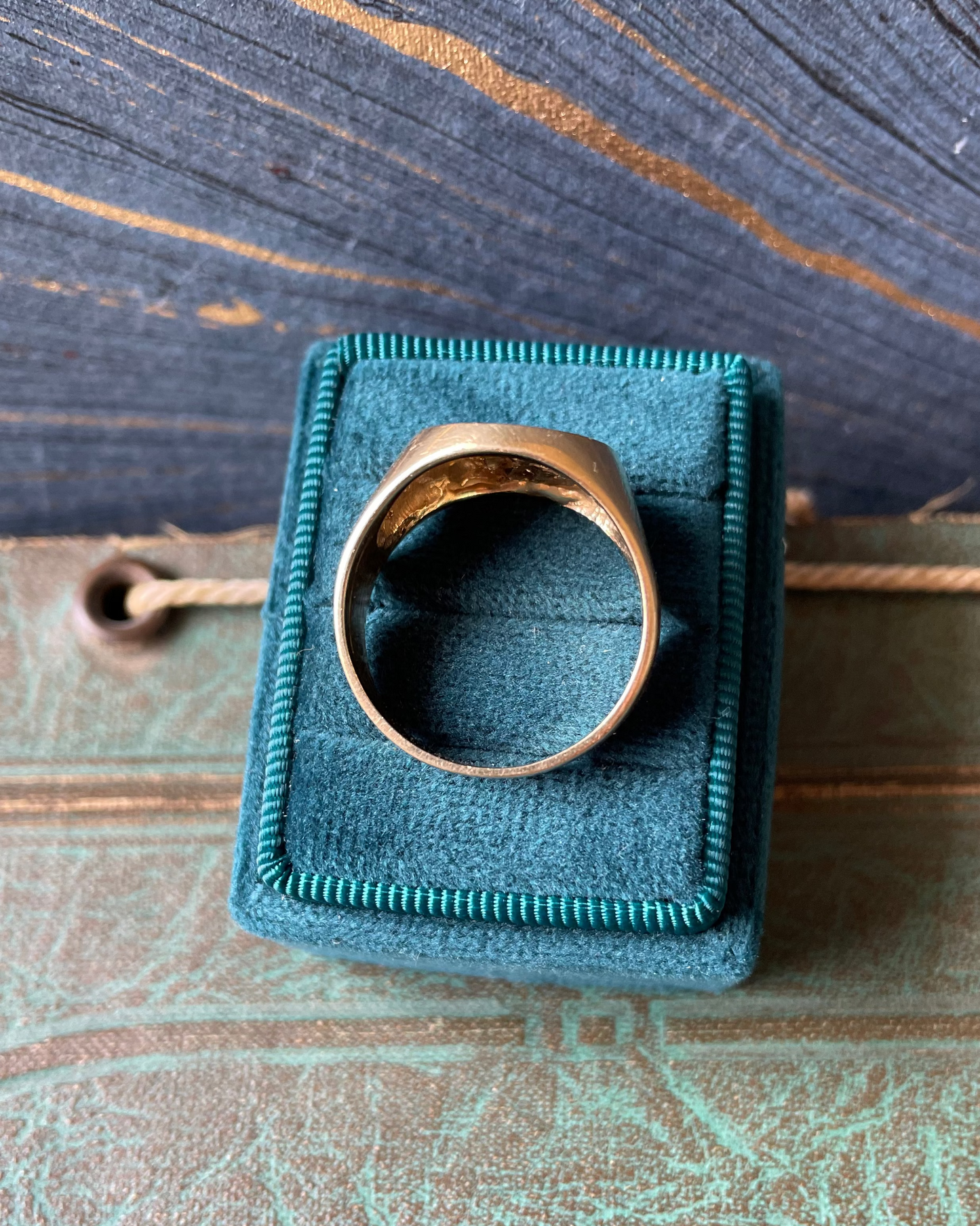 Yin White & Yang Yellow Ring - 14k