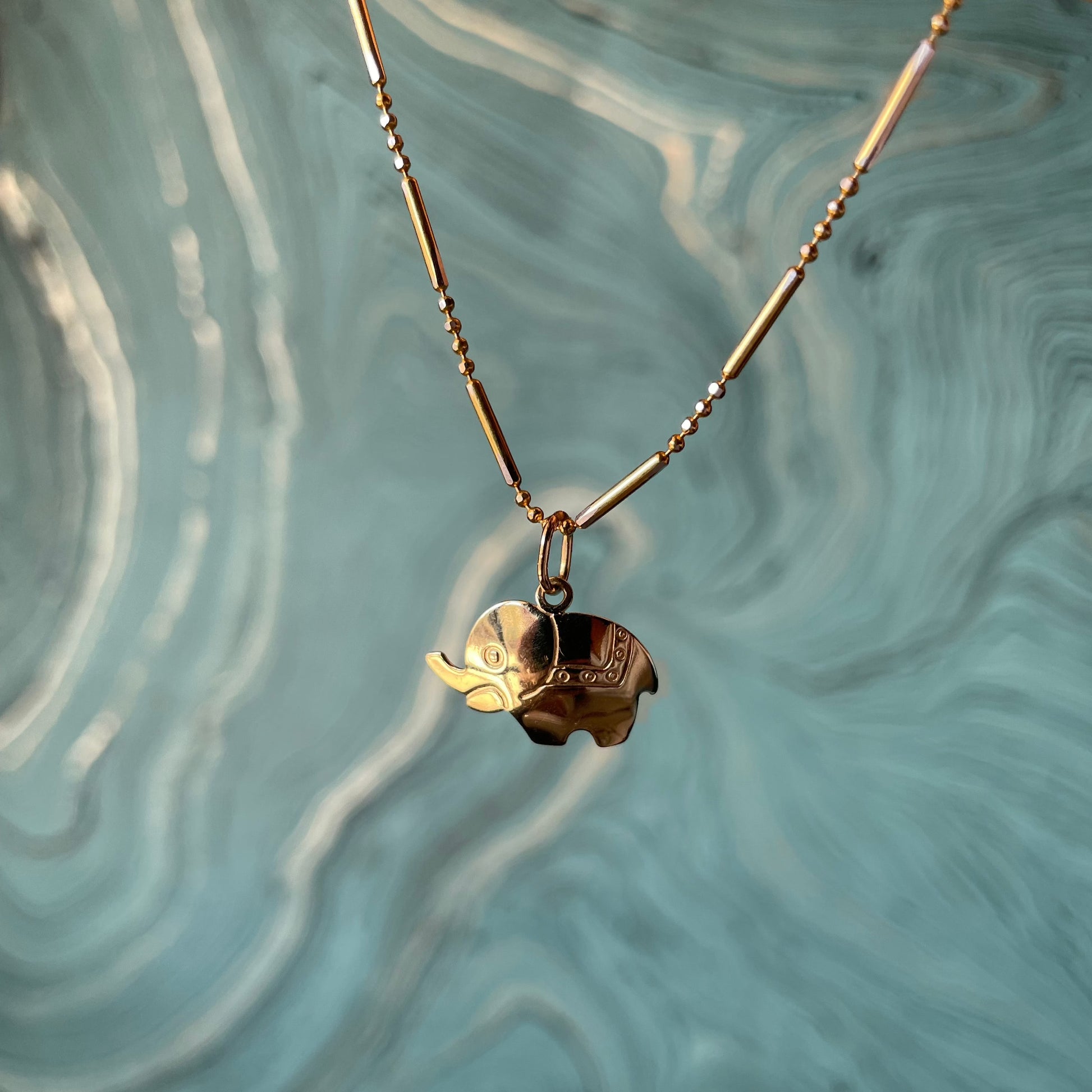 Elephant 2025 head charm